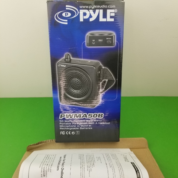 PWMA50B Portable Waist-Band Portable PA System Mic +Rechargeable Batteries - Picture 3 of 7